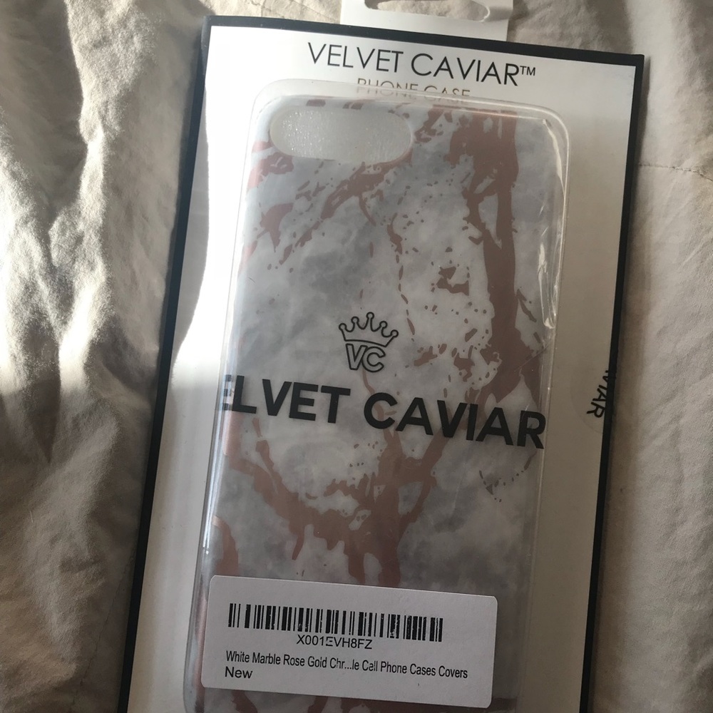 Velvet caviar phone case